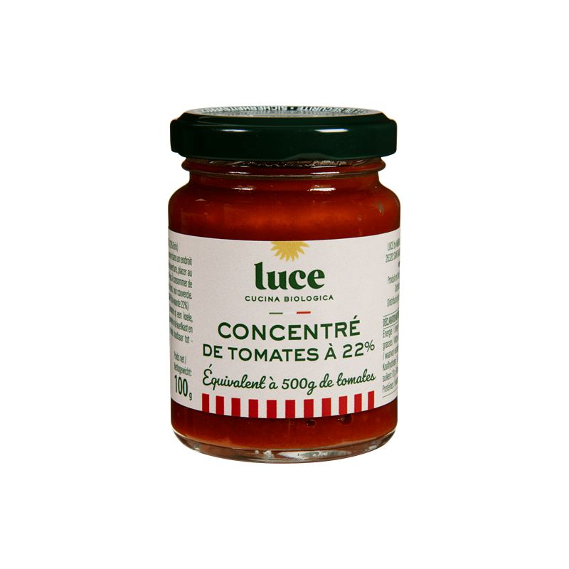 Concentré de tomate 22% 100g