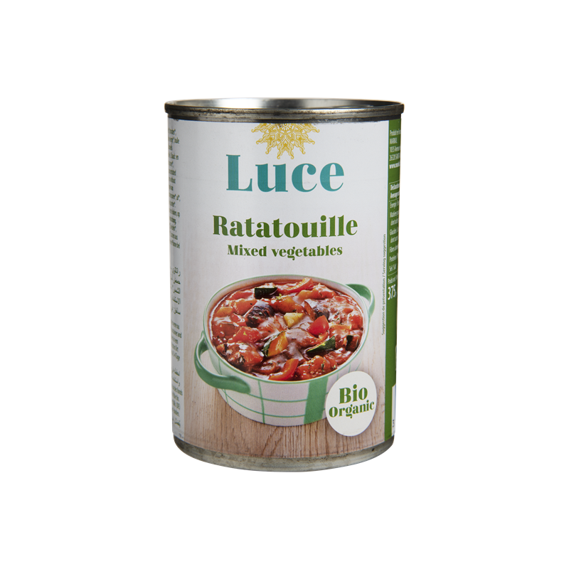 Ratatouille boîte métal 375g