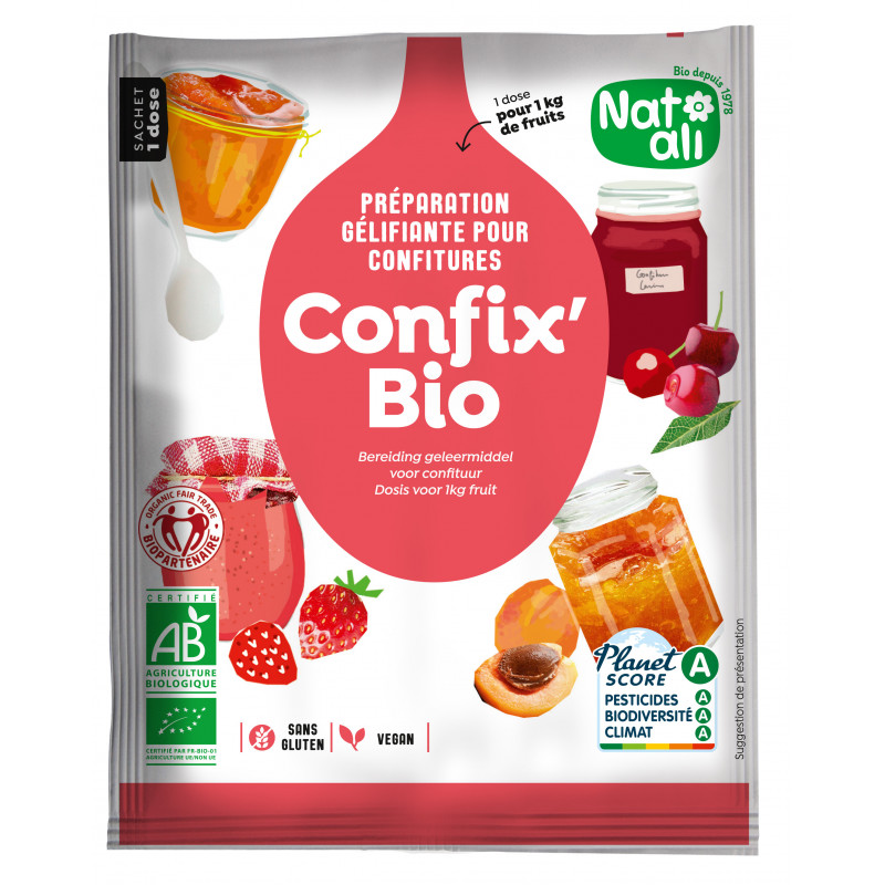 Confix'Bio 120g (préparation pour confiture)
