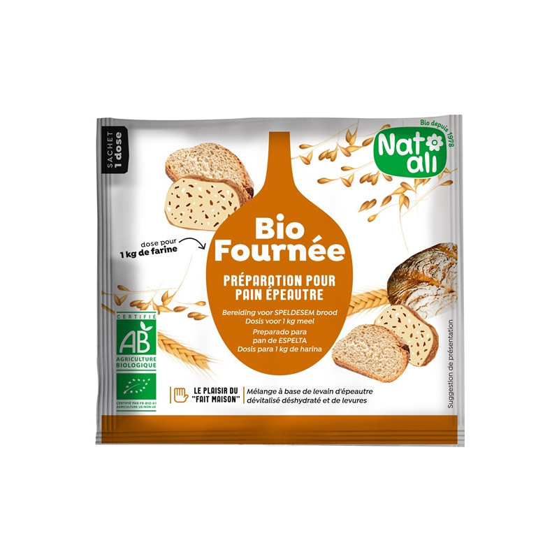 Biofournée levain d'épeautre 35g