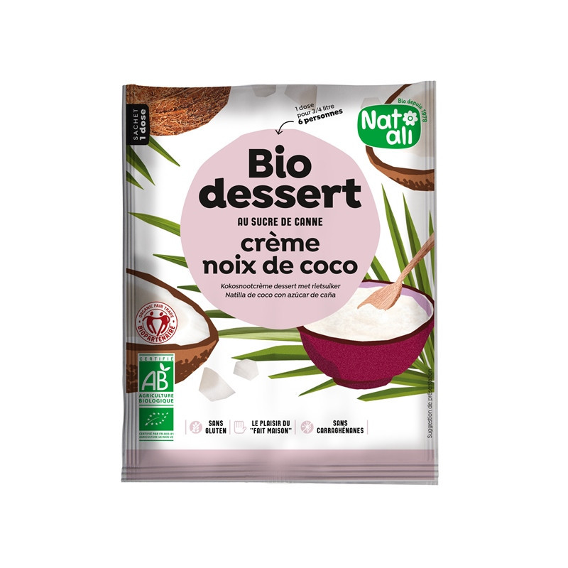 Crème noix de coco 60g (6 personnes)