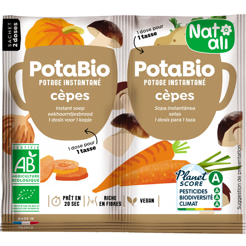 Potabio cèpes sachet 2 doses