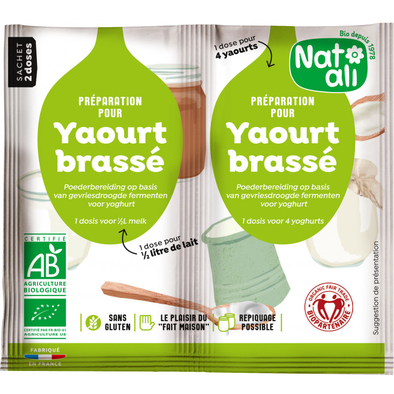 Ferment yaourt sachet 2 x 6g