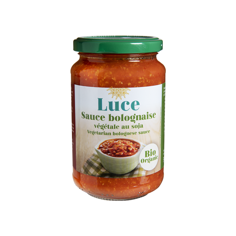 Sauce bolognaise végétale au soja 340g