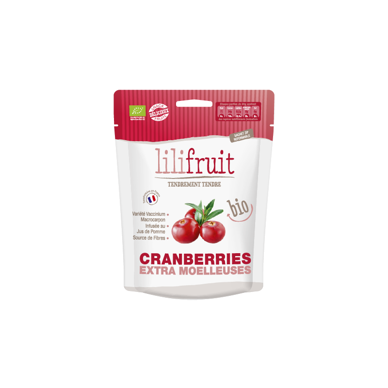 Cranberries moelleuses 150g