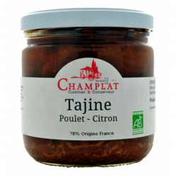 Tajine de poulet au citron...