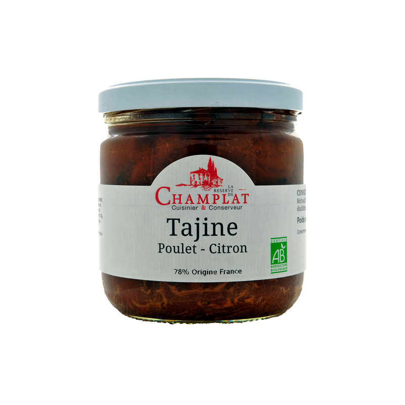 Tajine de poulet au citron 340g