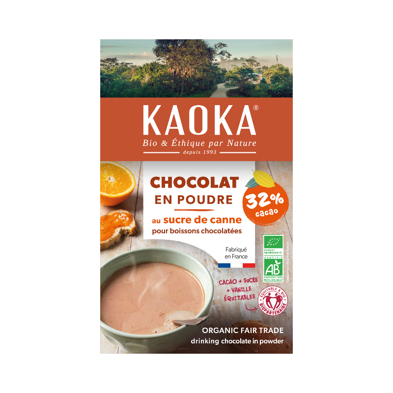 Chocolat en poudre 32% de cacao 400g