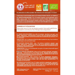 Chocolat en poudre 32% de cacao 400g