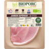 Jambon supérieur avec couenne conservation sans nitrite x2 80g