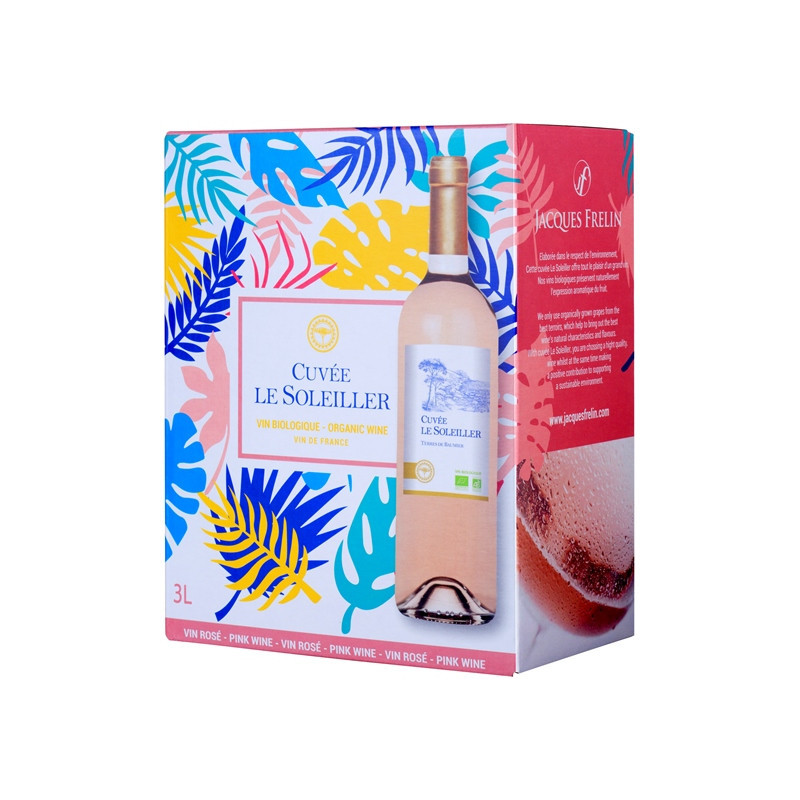 Vin rosé Vin de France Le Soleiller bib 3L