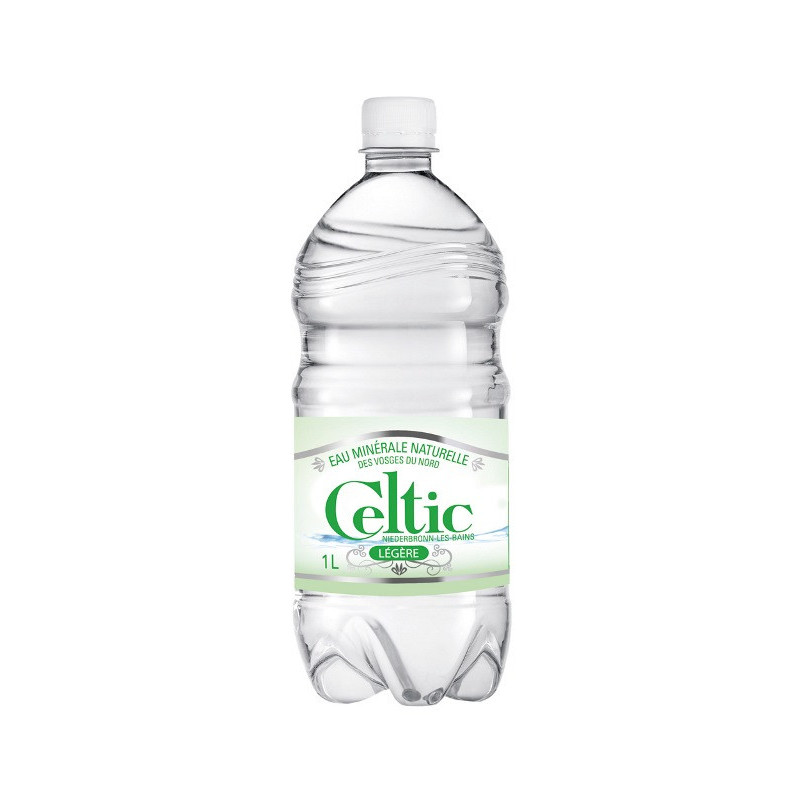 Eau minérale naturelle pétillante légère 1l