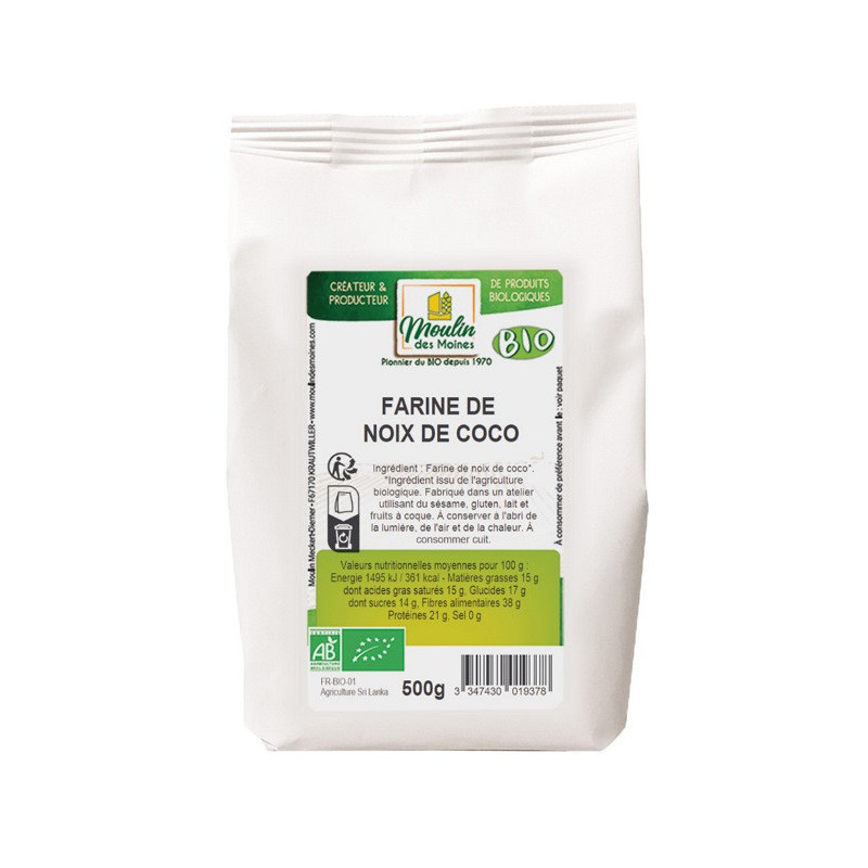 Farine de noix de coco 500g
