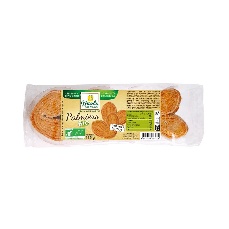 Palmiers 135g