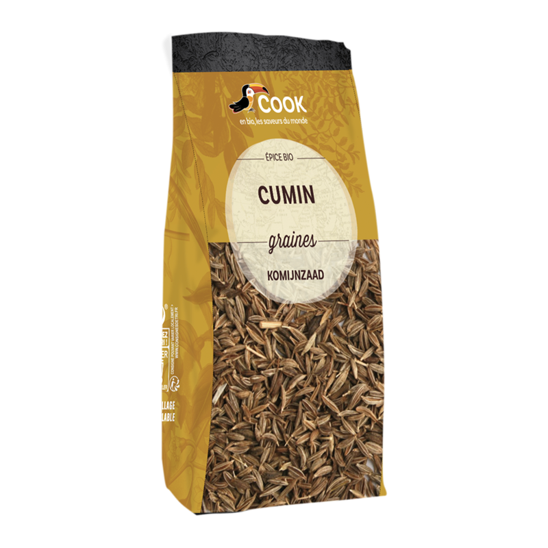 Cumin en graines, sachet coussin 500g