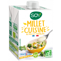 Millet cuisine briquette 20cl, lot de 3