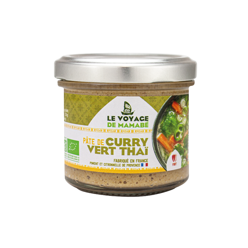 Pâte de curry vert Thaï 105g