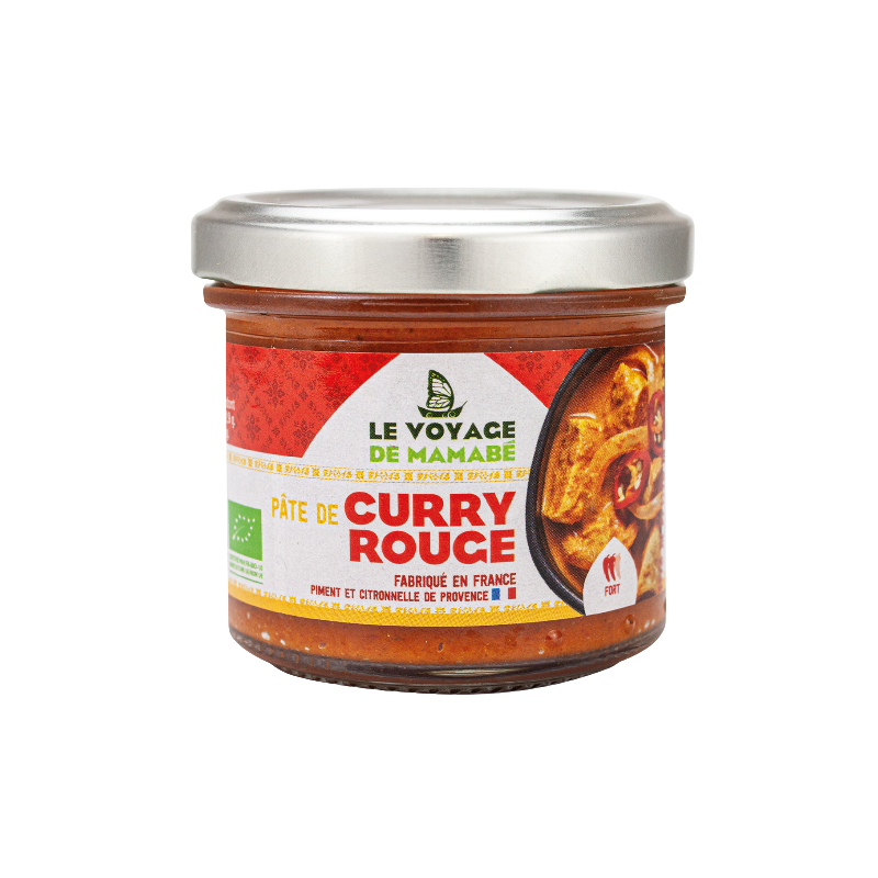 Pâte de curry rouge 105g