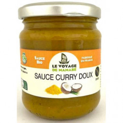 Sauce curry doux 200g