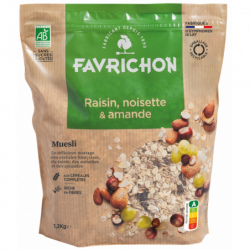 Muesli raisin noisette...