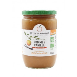 Compote pomme vanille...