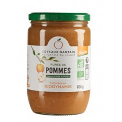 Purée pommes Demeter 630g