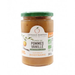 Purée pomme-vanille Demeter...