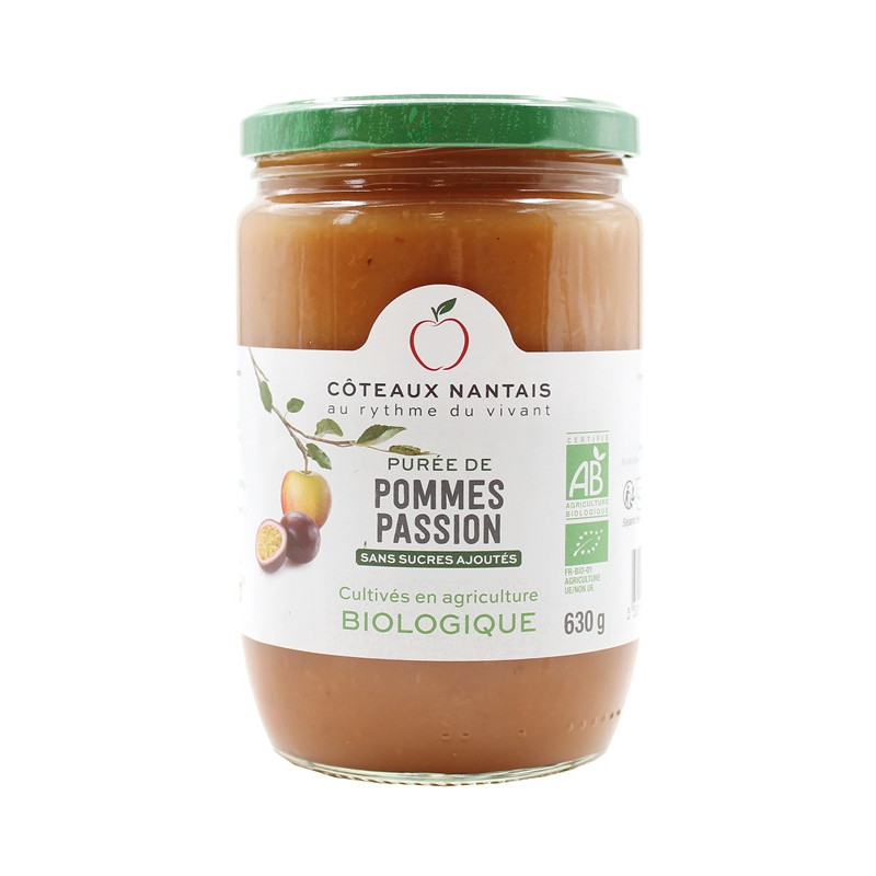 Purée pommes passion 630g