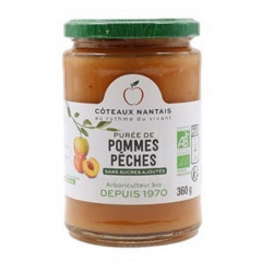 Purée pomme-pêche 360g