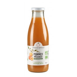 Jus de pomme pêche 75cl