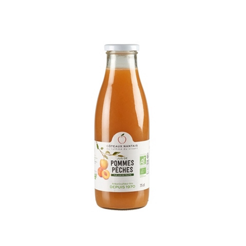 Jus de pomme pêche 75cl