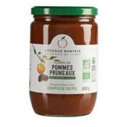Purée pommes pruneaux 630g