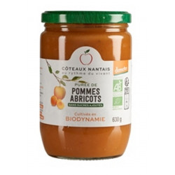 Purée pommes abricots...