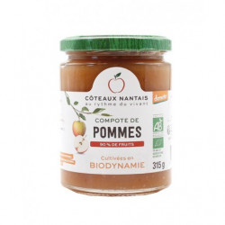 Compote pommes Demeter 315g