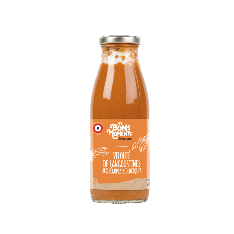 Velouté de langoustines (16%) aux légumes bio, 500g