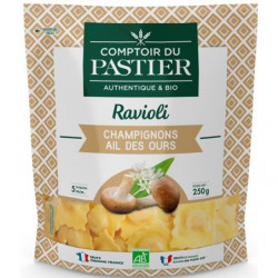 Ravioli champignon et ail...