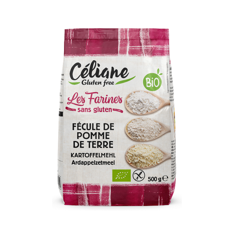 Fécule de pomme de terre, sans gluten 500g