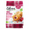 Mini muffins confiture de framboise, sans gluten sans lactose (x7) 200g