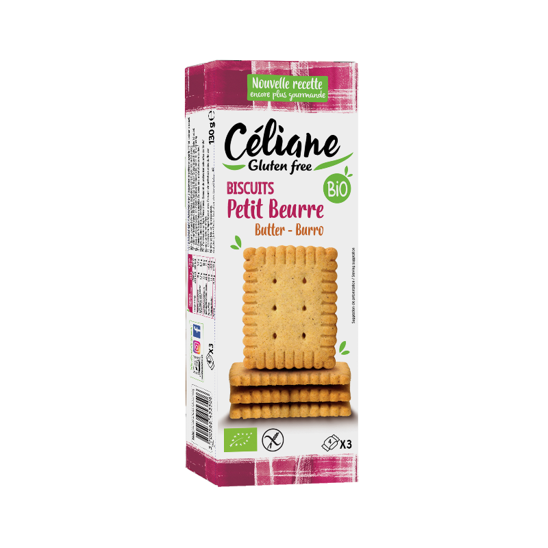 Biscuits petit beurre, sans gluten 130g