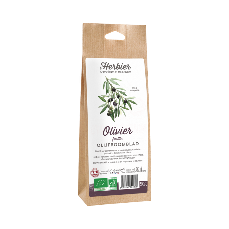 Olivier feuille Biopartenaire 50g