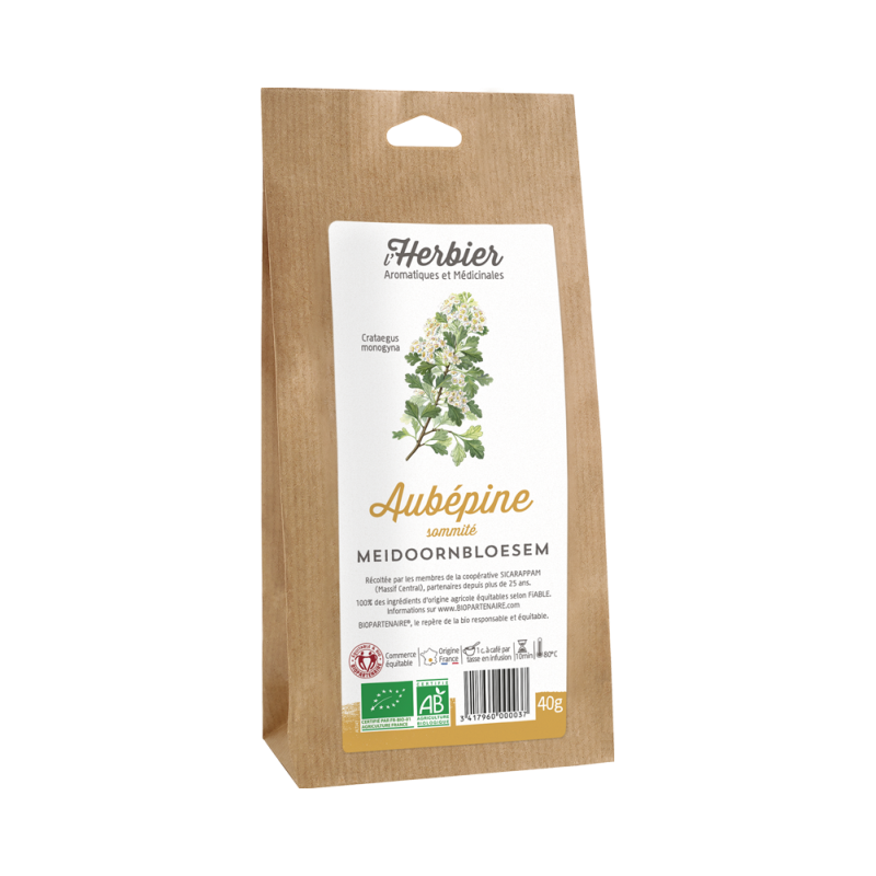 Aubépine sommité fleur et feuille Biopartenaire 40g