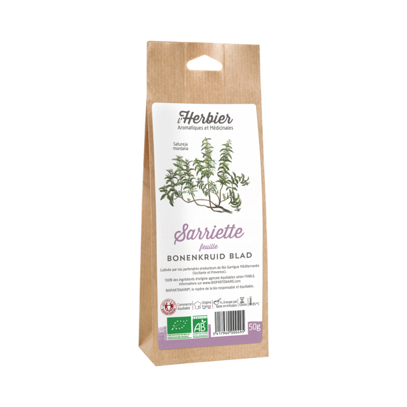 Sarriette feuille Biopartenaire 50g