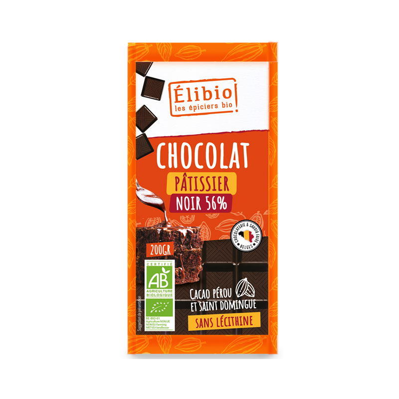 Chocolat noir dessert 56% 200g