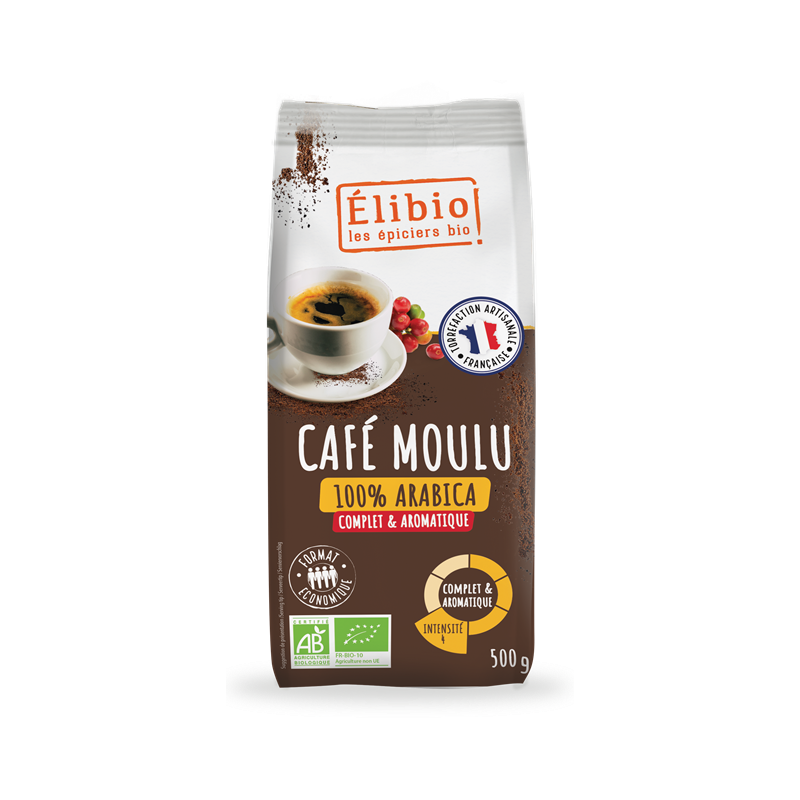 Café arabica moulu 500g
