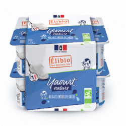 Yaourt nature au lait...