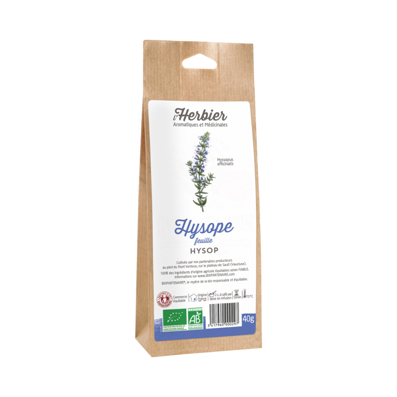 Hysope feuille Biopartenaire 40g
