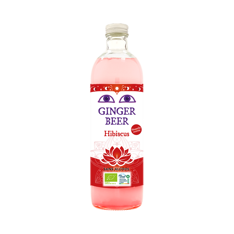 Ginger beer hibiscus 75cl