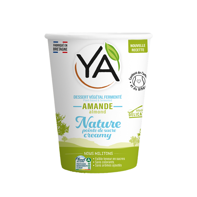 Ya amande dessert au lait d'amande nature 400g