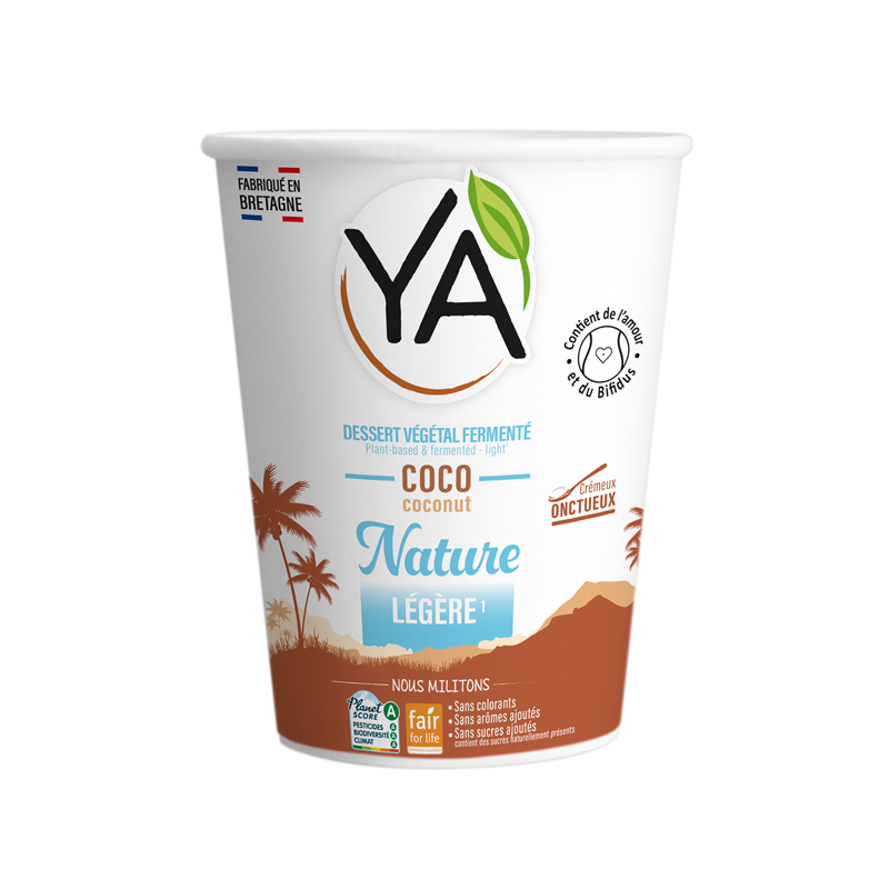 Ya coco dessert coco nature légère 400g
