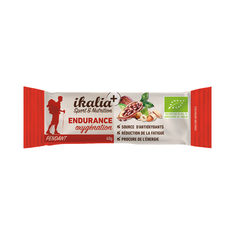 Barres endurance et oxygénation (datte, amandes, noisetttes concassées) 40g